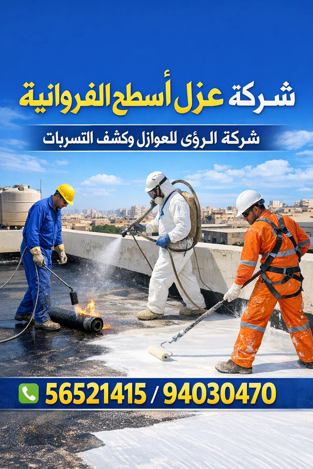 عزل أسطح الفروانية
