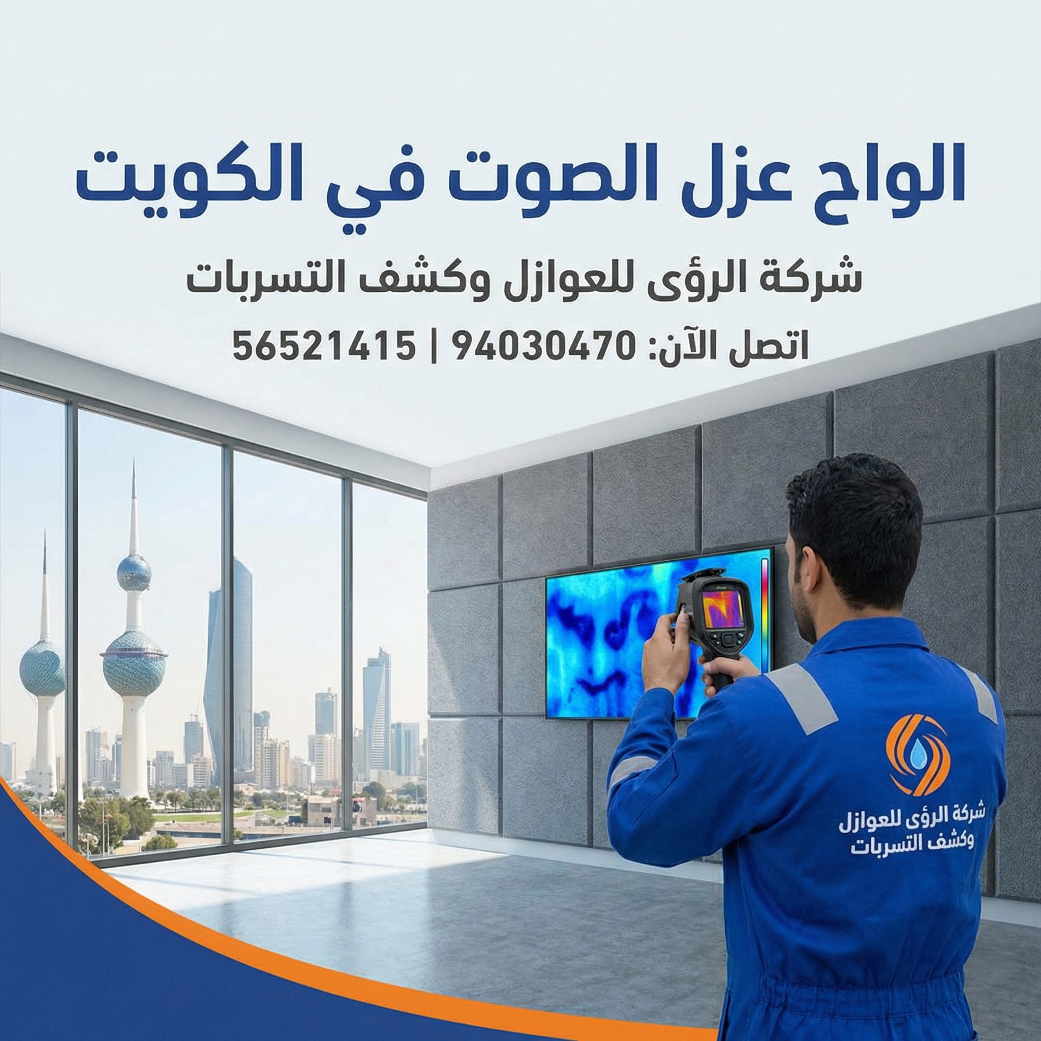 الواح عزل الصوت في الكويت