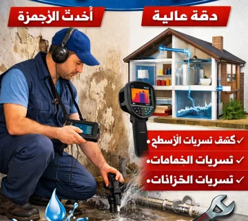 أفضل شركة كشف تسربات المياه بالقادسية