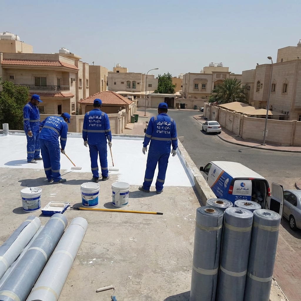 خدمات افضل شركات العزل في الكويت