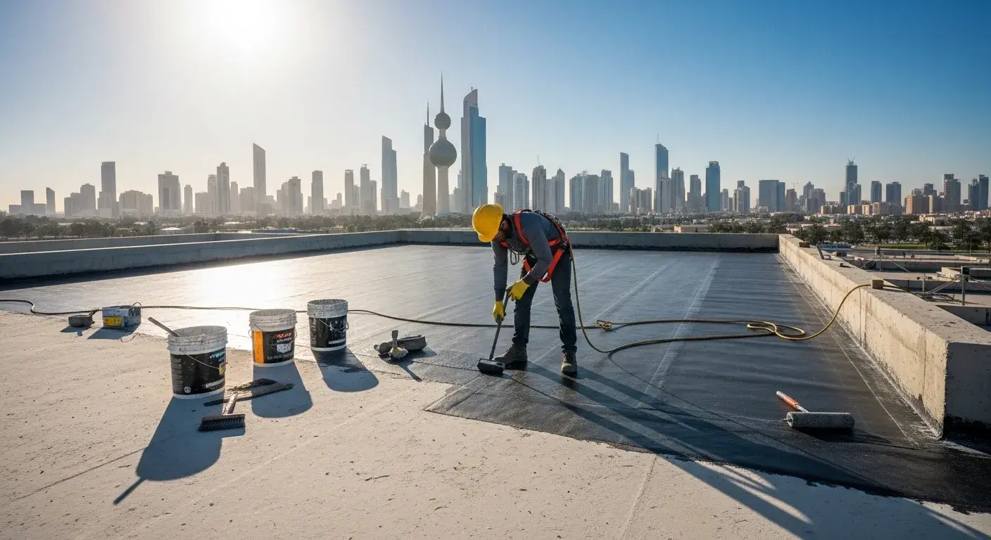 كيف تختار أفضل شركات العزل المائي الكويت