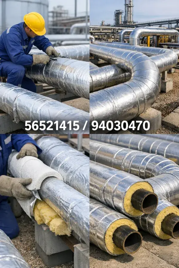 أفضل مواد العزل الحراري المستخدمة للأنابيب