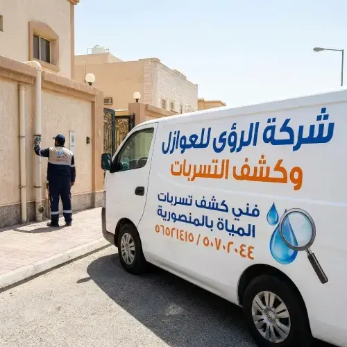 أحدث التقنيات والأجهزة المستخدمة في كشف تسربات المياة بالمنصورية