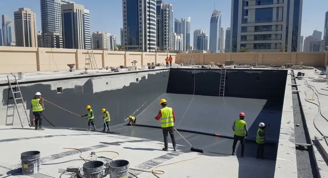 أنظمة عزل حمامات السباحة