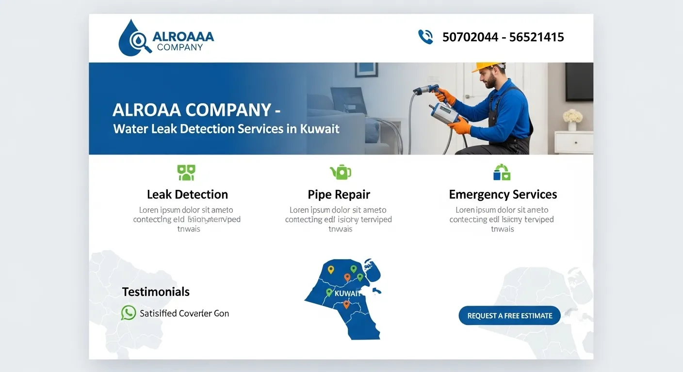 أحدث التقنيات المستخدمة في كشف تسربات المياه بدون تكسير